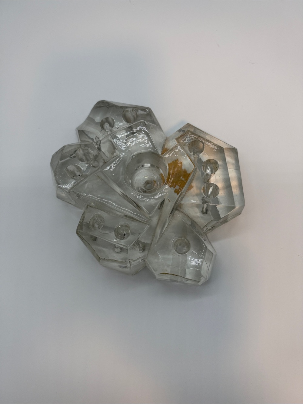Flower frog. Iceberg design.